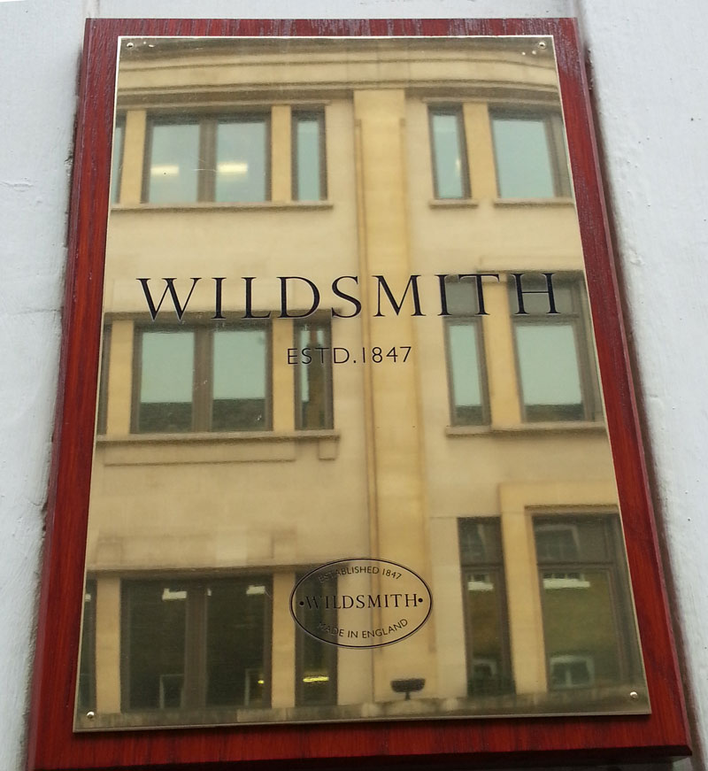 Engraved Signs in Mayfair, London
